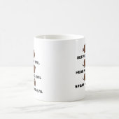 Dreifache Affenkuppen/Tasse Kaffeetasse (Mittel)