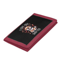 Dreifache Brieftasche - Mit Design I Liebe Shih Tz