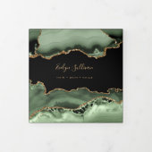 Dreifache Broschüre "Grüne Seite" (Cover)