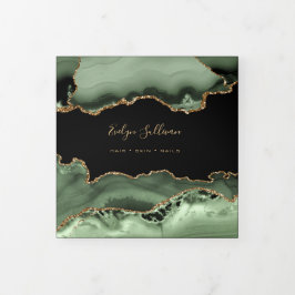 Dreifache Broschüre "Grüne Seite"