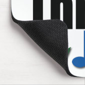 Dreifache Drohung Mousepad (Ecke)