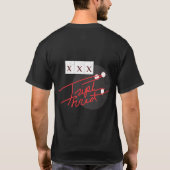 Dreifache Drohung T-Shirt (Rückseite)