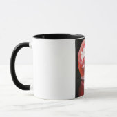 Dreifache Drohung-Tasse Tasse (Links)