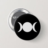 Dreifache Göttin Button (Vorne & Hinten)