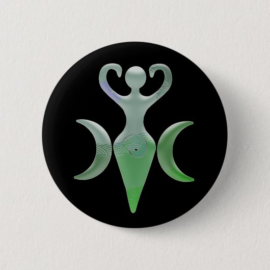 Dreifache Göttin Button (Vorderseite)