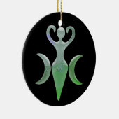 Dreifache Göttin Keramik Ornament (Rechts)