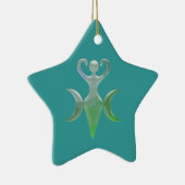 Dreifache Göttin Keramikornament (Rechts)