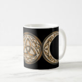 Dreifache Göttin Mond  Kaffeetasse (VorderseiteRechts)