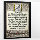 Dreifache Halloween-Karte Dreifach Gefaltete Urlaubskarte (Innen Erste Seite)