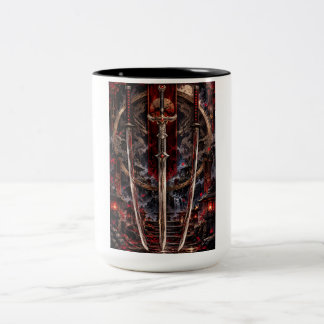 dreifache Klinge Zweifarbige Tasse