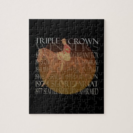 Dreifache Kronen-Sieger-Geschenke u. Puzzle (Vertikal)