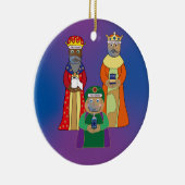 Dreifache Männer Keramik Ornament (Rechts)