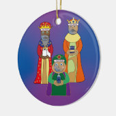 Dreifache Männer Keramik Ornament (Links)