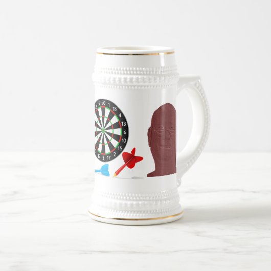 Dreifache Miguel Bierglas (VorderseiteRechts)