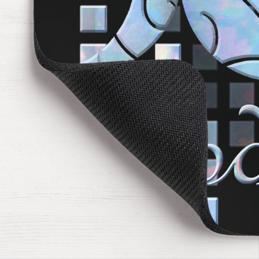 Dreifache Mond-Opal-Göttin Mousepad (Ecke)