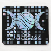 Dreifache Mond-Opal-Göttin Mousepad (Vorne)