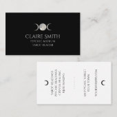 Dreifache Mond-Visitenkarte Visitenkarte (Vorne/Hinten)