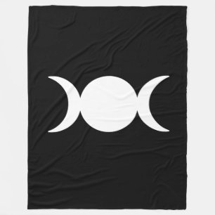 dreifache Monddecke spirituelle Geschenke Fleecedecke