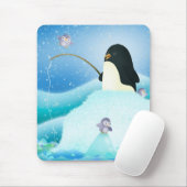 Dreifache Problem-Pinguine - Mäusematte Mousepad (Mit Mouse)