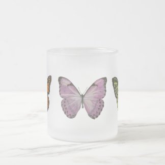 Dreifache Schmetterlings-Tasse Mattglastasse