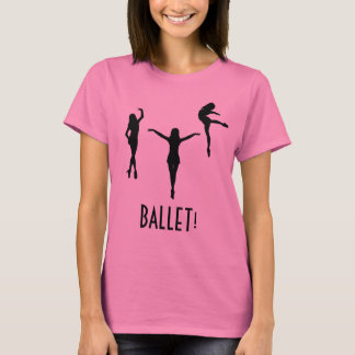 Dreifacher Ballerina-T - Shirt - BALLETT!