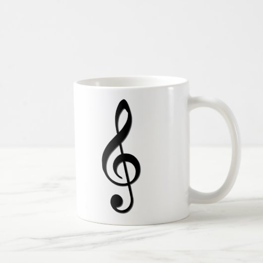 Dreifacher Clef Kaffeetasse (Rechts)