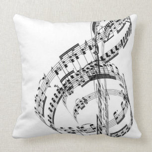 Dreifacher Clef Kissen