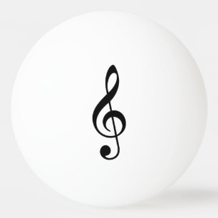 Dreifacher Clef-Klingeln Pong Ball Tischtennisball
