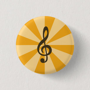 Dreifacher Clef-Knopf Button