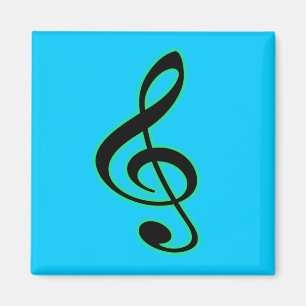 Dreifacher Clef-Magnet Magnet