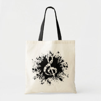 Dreifacher Clef platsch Tragetasche