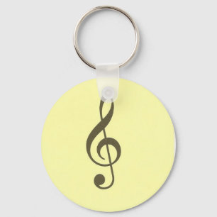 Dreifacher Clef-Schlüsselkette Schlüsselanhänger