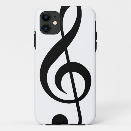 Dreifacher Clefc$g-clef-Musical-Symbol Case-Mate iPhone Hülle (Rückseite)