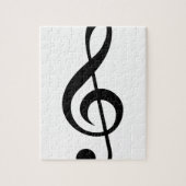 Dreifacher Clefc$g-clef-Musical-Symbol Puzzle (Vertikal)