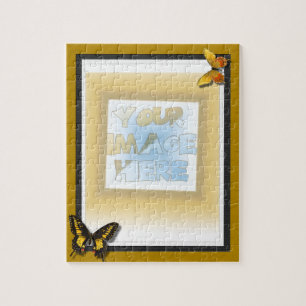 Dreifacher Lech: Gold, Schwarzweiss mit Puzzle