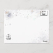 Dreifacher Mond-Mondstein Postkarte (Rückseite)