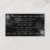 Dreifacher Mond-Mondstein Visitenkarte (Rückseite)