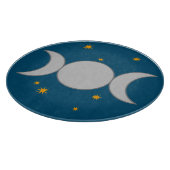 Dreifacher Mond Schneidebrett (Ecke)