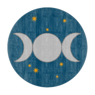 Dreifacher Mond Schneidebrett