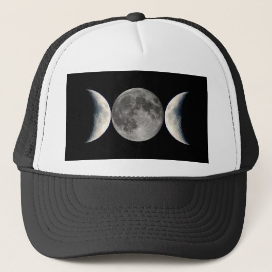 Dreifacher Mond Truckerkappe (Vorderseite)