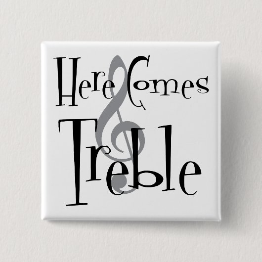 Dreifacher quadratischer Knopf Button (Vorderseite)