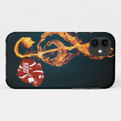 Dreifacher Tiger Fall Case-Mate iPhone Hülle (Rückseite (Horizontal))