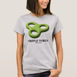 Dreifacher Torus (Toroid) T-Shirt