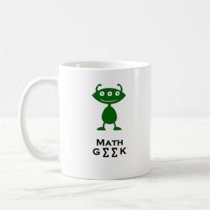 Dreifaches Augen-Mathe-Aussenseitergrün Kaffeetasse
