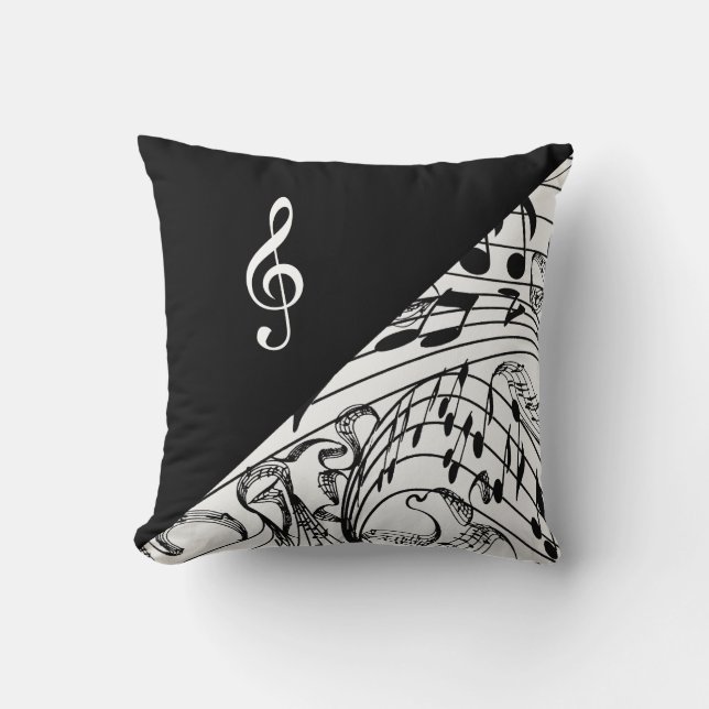 DREIFACHES CLEF-PILLOW KISSEN (Vorderseite)