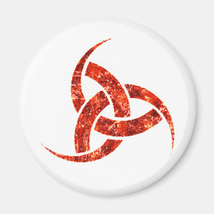 Dreifaches Horn von Odin Magnet