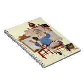 Dreifaches Selbstporträt Notizblock (Rechte Seite)