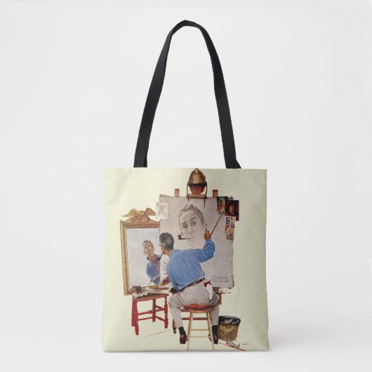 Dreifaches Selbstporträt Tasche (Vorderseite)