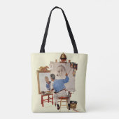Dreifaches Selbstporträt Tasche (Rückseite)