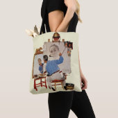 Dreifaches Selbstporträt Tasche (Von Nahem)